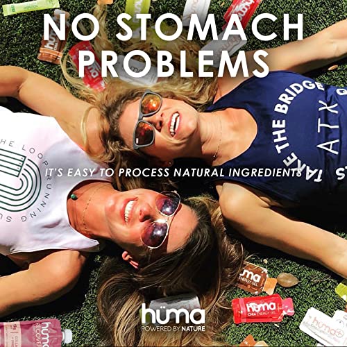 Huma Chia Energy Gel, Variety 12 Pack - Stomach Friendly, Real Food Energ HÜMA CHIA ENERGY GEL uk supplements