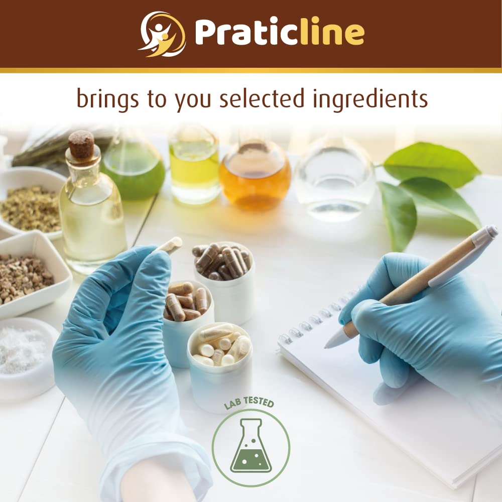 PRATIC LINE Ashwagandha Capsules 3,000 mg - 120 Vegan Cap Made with Organic PRATIC LINE uk supplements