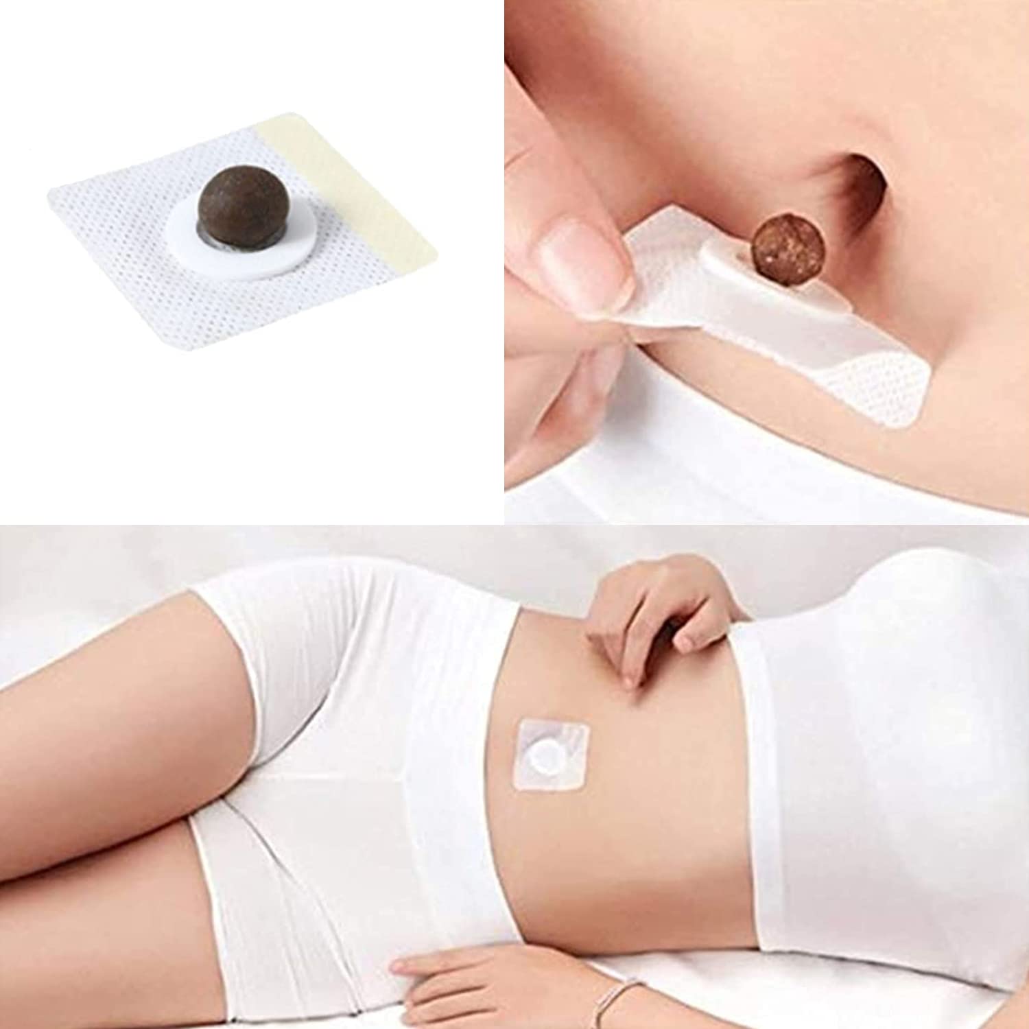 Mugwort Belly Patch,Moxibustion Belly Button Patch for Men and Women 30Pcs/Box Heath Secret uk supplements