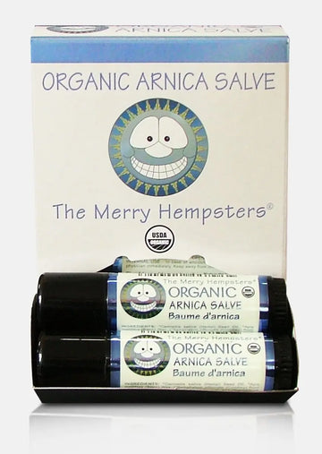 The Merry Hempsters Organic Arnica Salve Gravity Display Case The Merry Hempsters uk supplements
