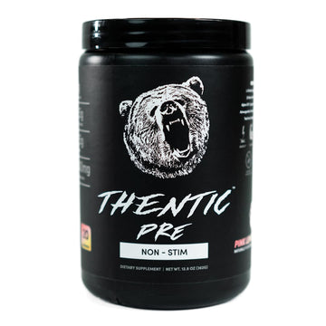THENTIC Caffeine Free Pre Workout - Naturally Flavored & Sweetened Nootropic Non-Stim THENTIC uk supplements