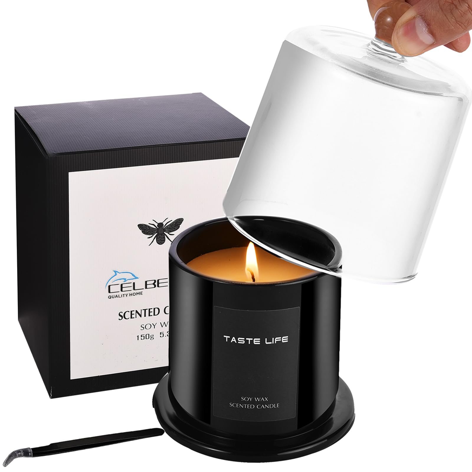 CELBERENA Scented Candles, Soy Candles for Home Scented, Lavender Vanilla Candles - Aromatherapy Candles CELBERENA uk supplements
