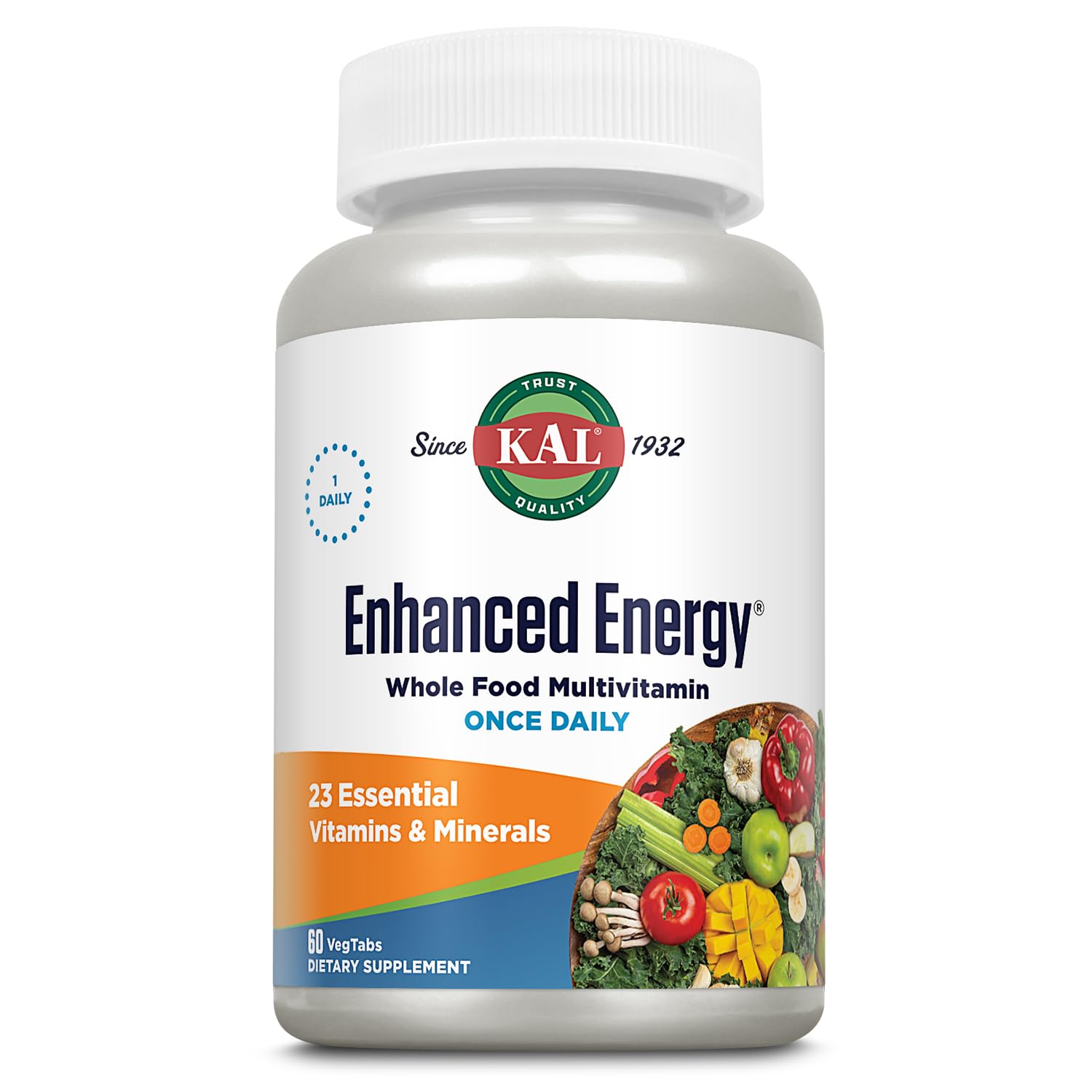 KAL Enhanced Energy Tablets, 60 Count KAL uk supplements