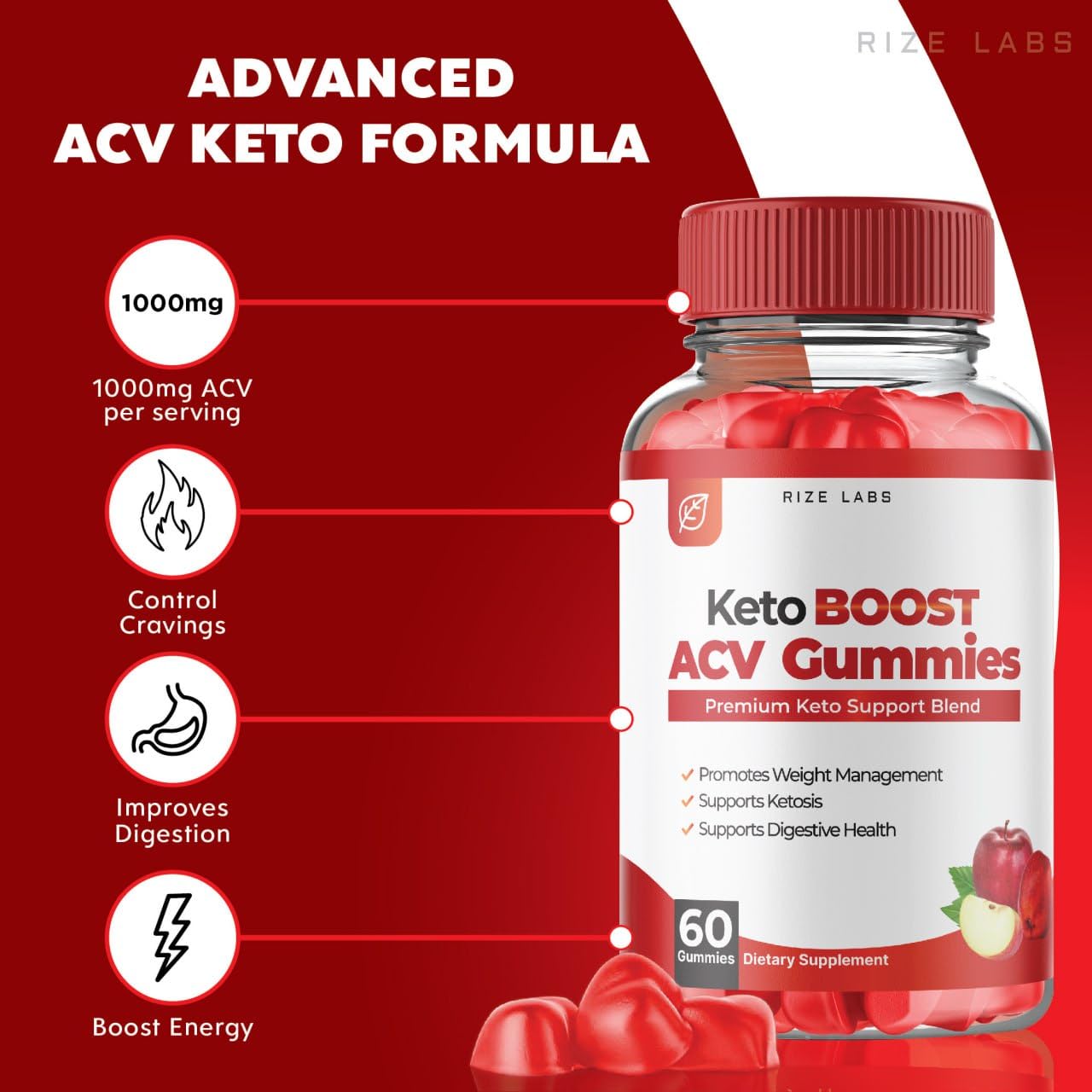 (2 Pack) Keto Boost ACV Gummies - Keto Boost ACV Gummies for Advanced Weight Loss rize labs uk supplements