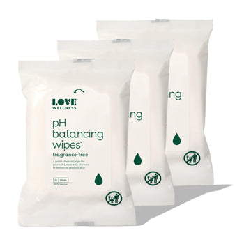 Love Wellness pH Balancing Wipes for Women | Feminine Hygiene for Cleansing with Aloe Vera Love Wellness uk supplements