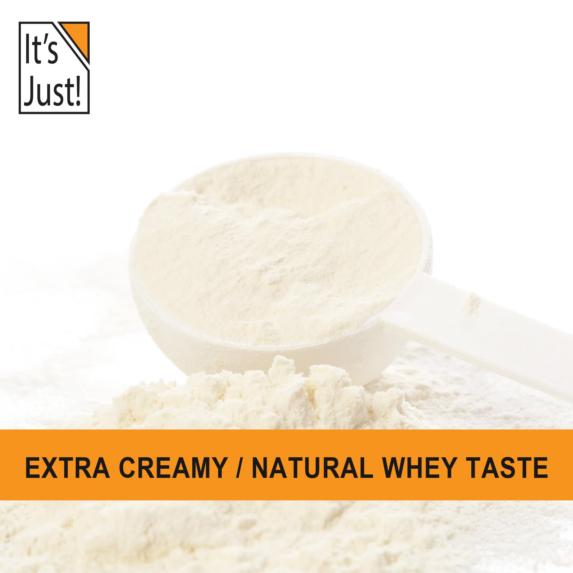 It's Just! - 100% Whey Protein Concentrate, Made in USA, Premium WPC-80, No Added It's Just! uk supplements