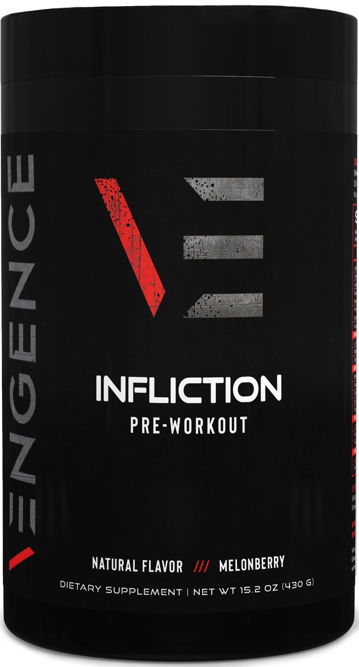 Vengence Infliction Pre-Workout Powder for Men & Women - Energy, Focus & Massive Vengence uk supplements
