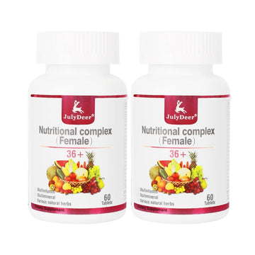 JulyDeer One Daily Tablet Multivitamin for Women - Complete Multimineral with Vitamin A, C, D, E and B-Complex, Zinc & More for Women's Immunity JulyDeer uk supplements