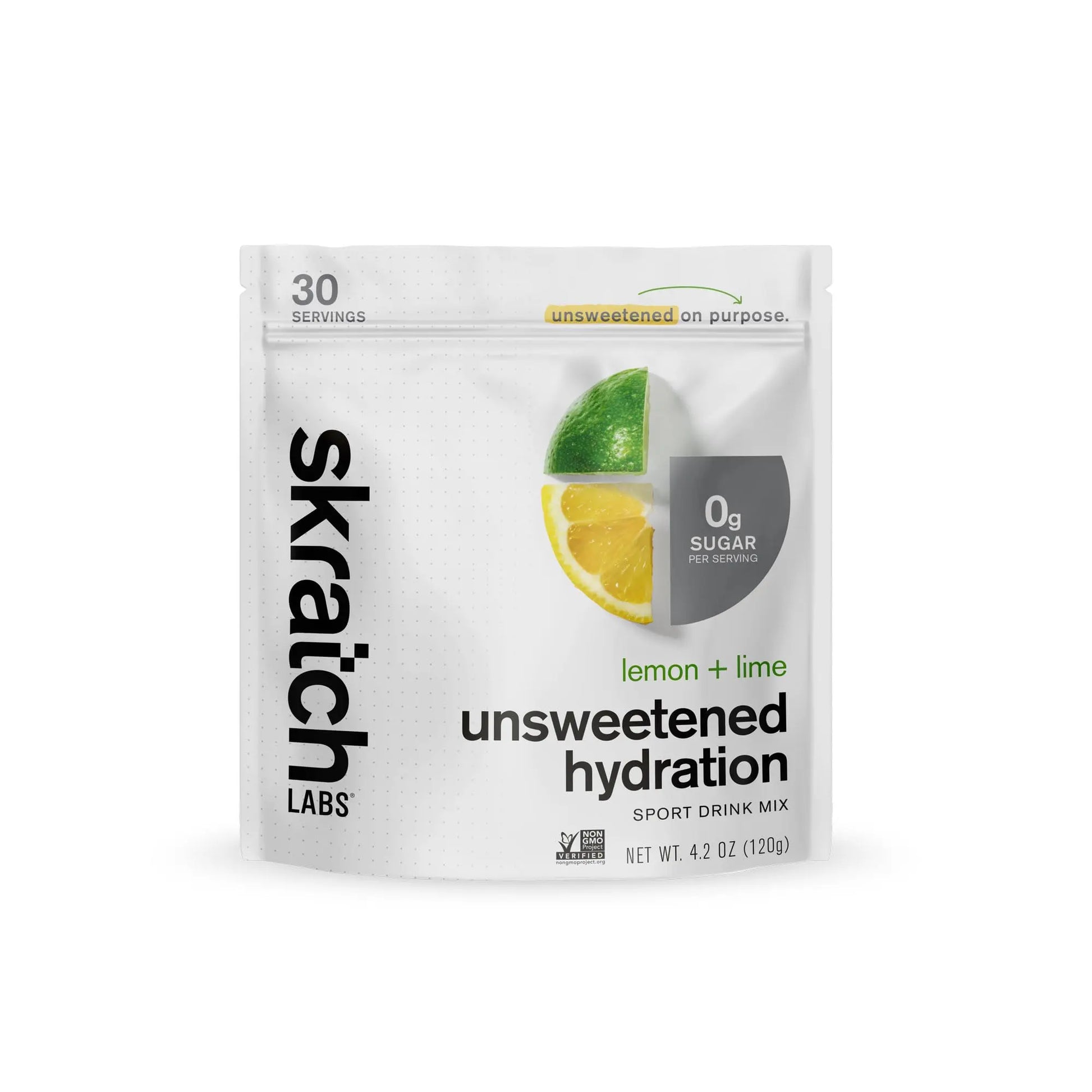 Skratch Labs Unsweetened Hydration Sport Drink Mix | Sugar Free | Electrolytes Booster | Lemon + Lime - 30 Servings | Non-GMO Skratch Labs uk supplements