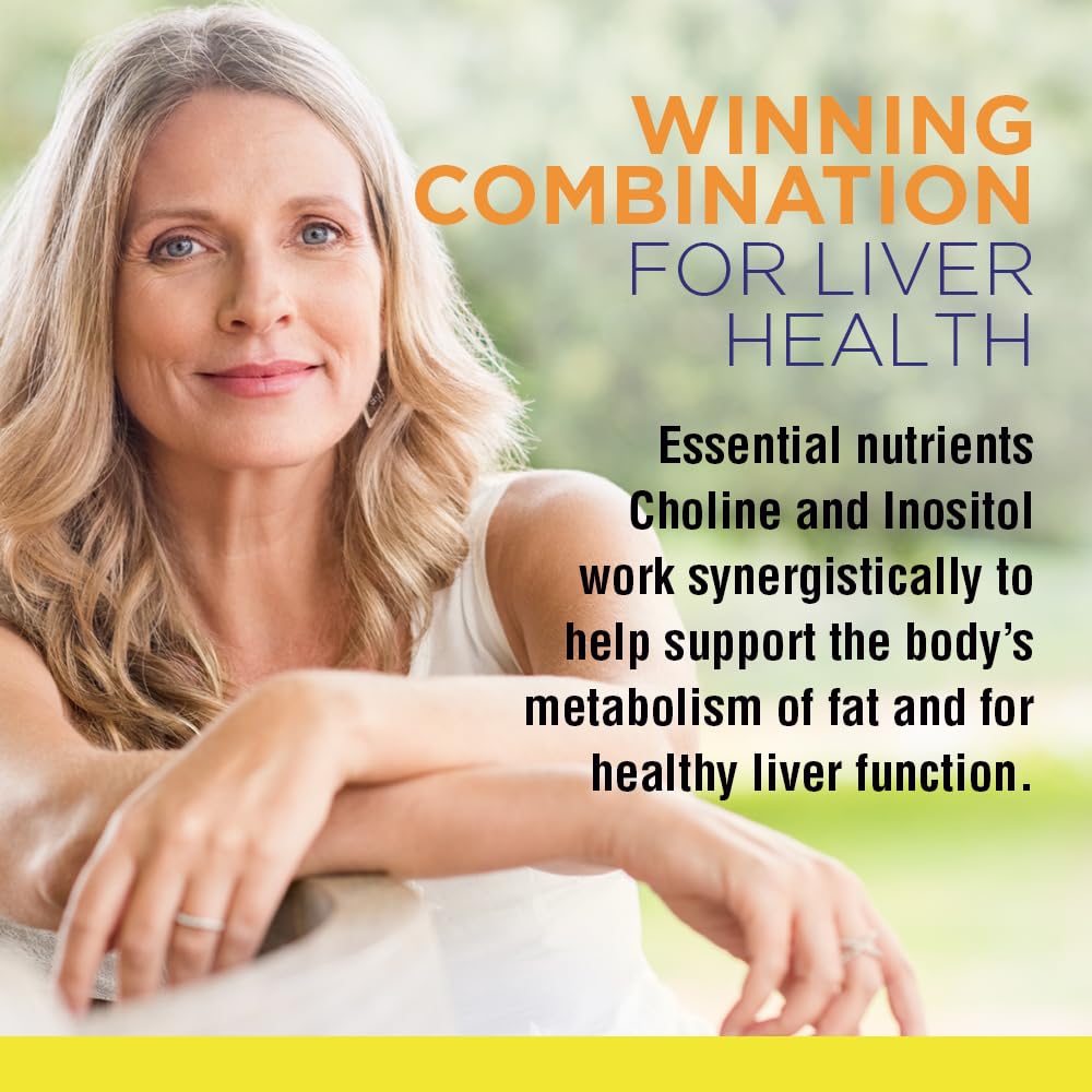 Nature's Life Lipotropic Complex | Comprehensive Support for Healthy Liver Function | with Choline & Inositol | Non-GMO | 180 Vegetarian Tablets Nature's Life uk supplements