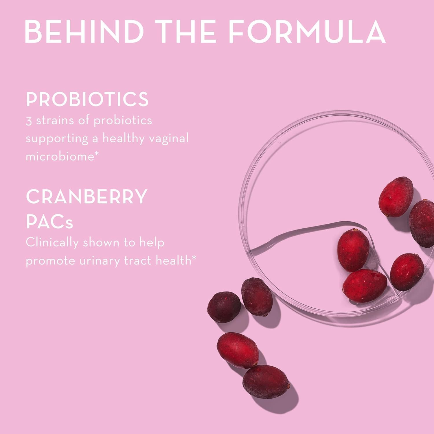 HUM Private Party Pills - Vaginal Probiotics for Women's Ph Balance with Cranberry HUM uk supplements