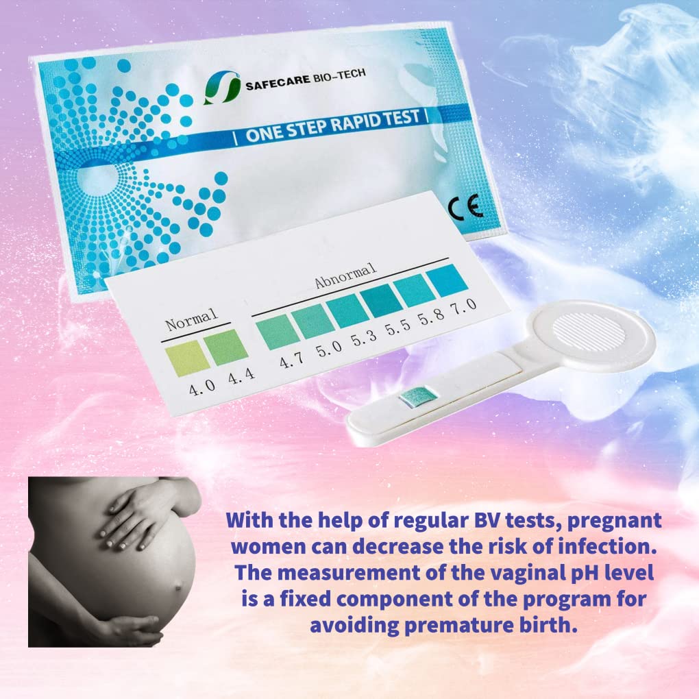 One Step Vaginal pH Bacterial Vaginosis Test Kit, 5 Test Kits, BV, Yeast Infection, Feminine Vaginal Health One Step uk supplements