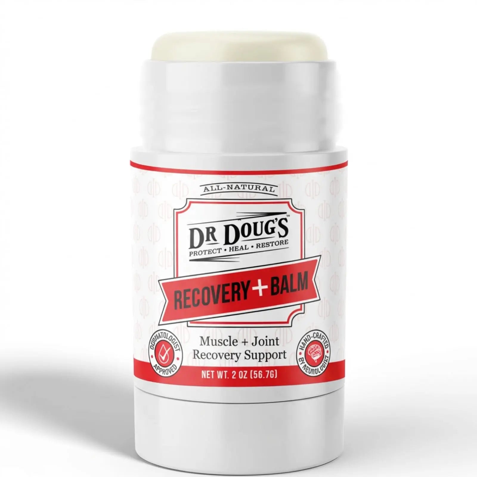 Dr. Doug's Recovery Balm – Organic Arnica & Magnesium Topical Rub – Soothing Support Lotion for Active Muscles, Joints, & Skin – Dermatologist Approved, Handmade in USA, Organic 2 oz Twist-Up Stick Dr. Doug's uk supplements