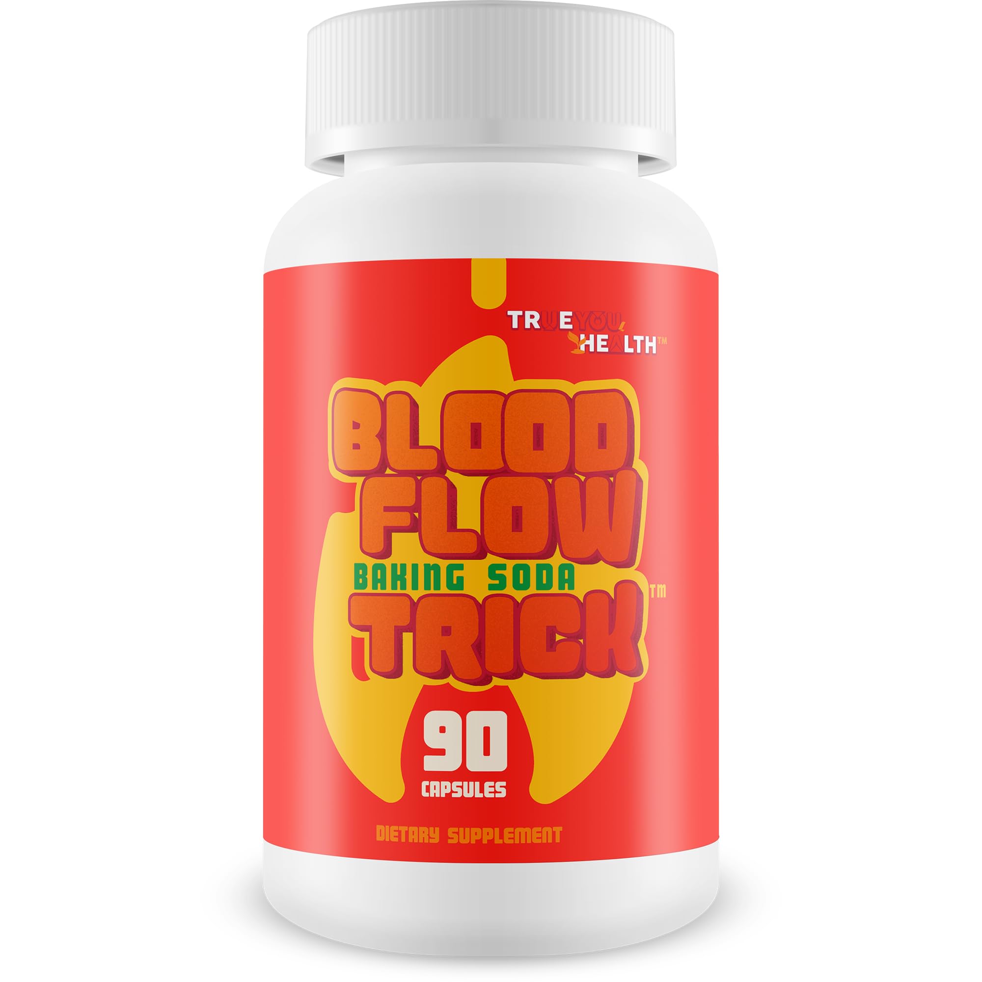 Baking Soda Trick for Men - Our Best Blood Flow Pills - Male Circulation Supplement for Advanced Blood Flow Care - Natural Circulation Supplements - Blood Circulation Supplements for Men True You Health uk supplements