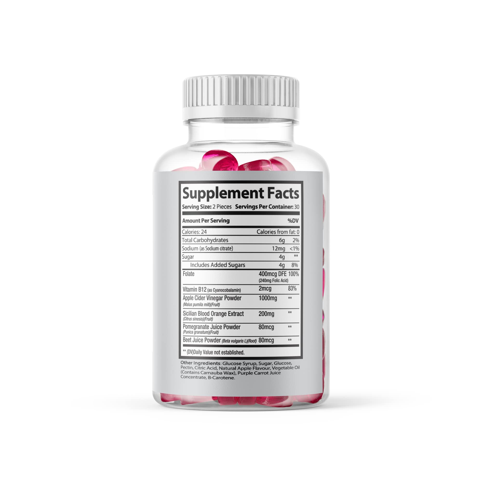 Max-Bio Slimming Gummies It Works with Apple Cider Vinegar and Sicilian Blood Orange Extract Max-Bio uk supplements