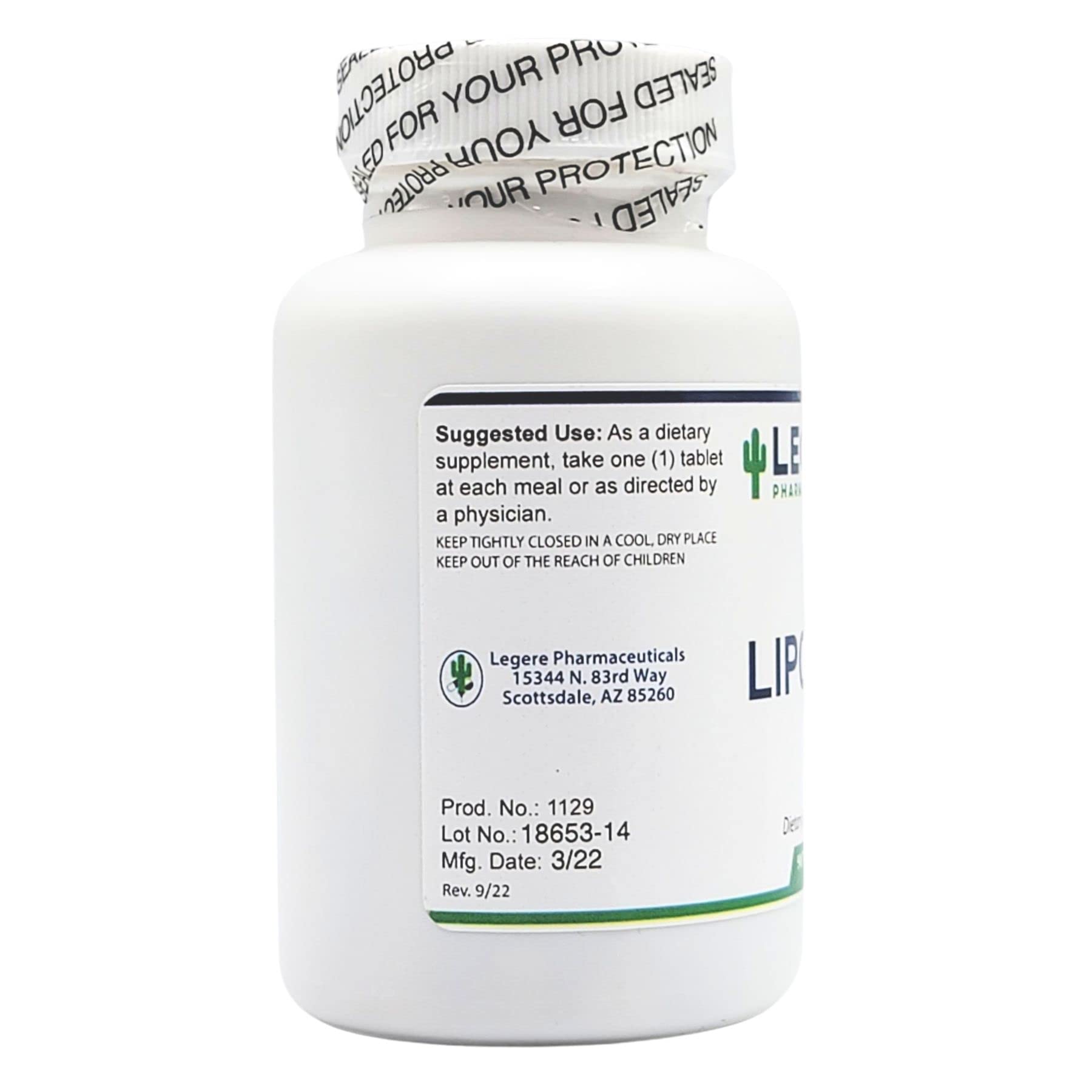 Lipo Bc (90 Tabs) Legere Pharmaceuticals uk supplements