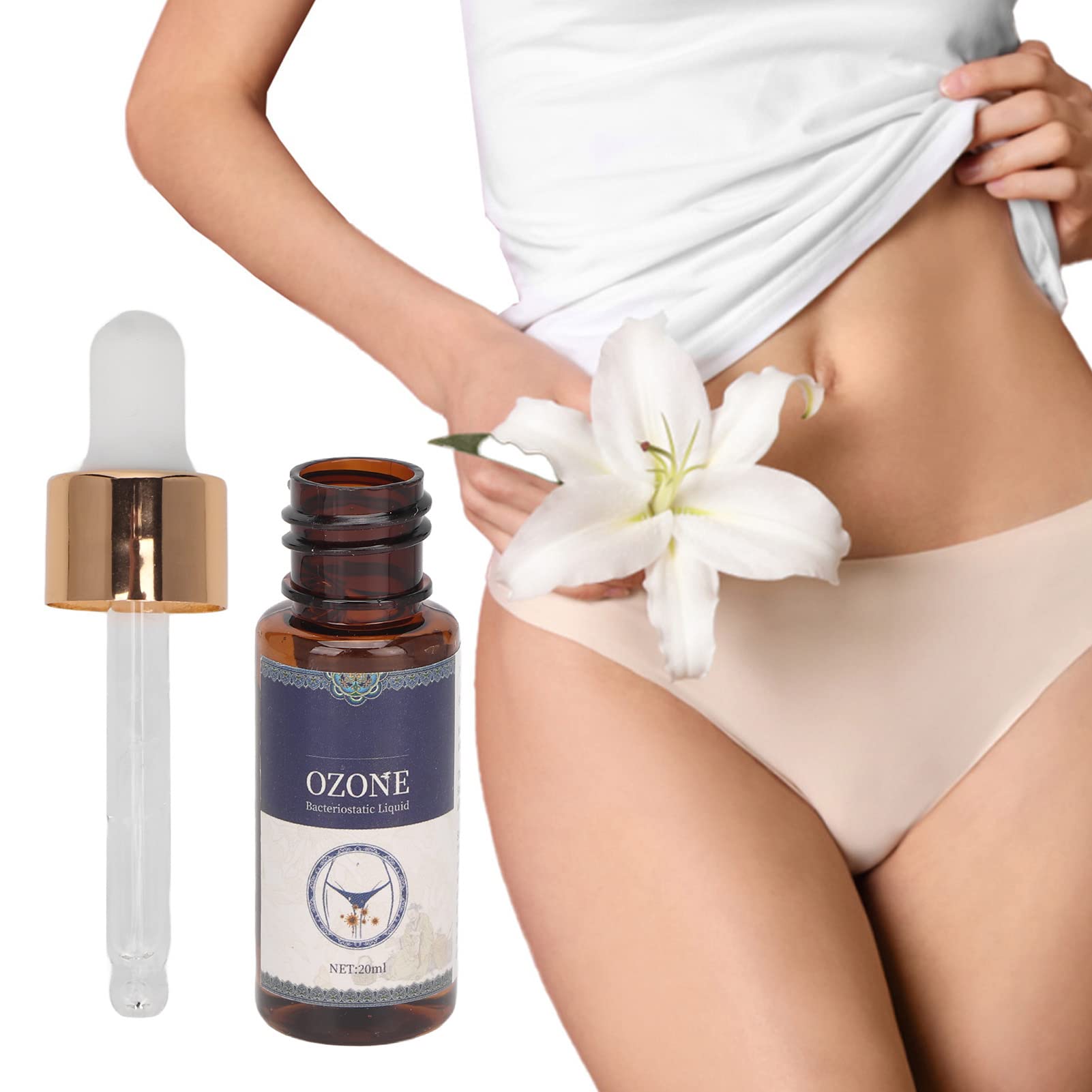 Women Private Part Cleanser,2pcs 20ml Women Private Part Care Liquid Odor Removal Balance PH Ymiko uk supplements