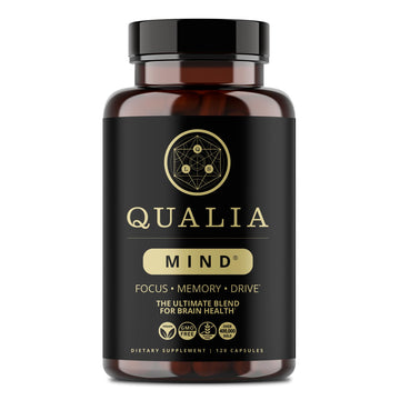 Qualia Life Sciences Qualia Mind | The Ultimate Blend for Brain Health* | Doctor-Formulated Nootropic to Fuel Focus & Concentration* | Supports Long Term Brain Health| Maintain Drive & Productivity QUALIA LIFE SCIENCES uk supplements