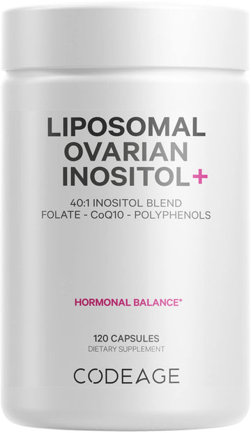 Codeage Liposomal Ovarian Inositol + Supplement - Myo-Inositol, D-Chiro-Inositol Codeage uk supplements