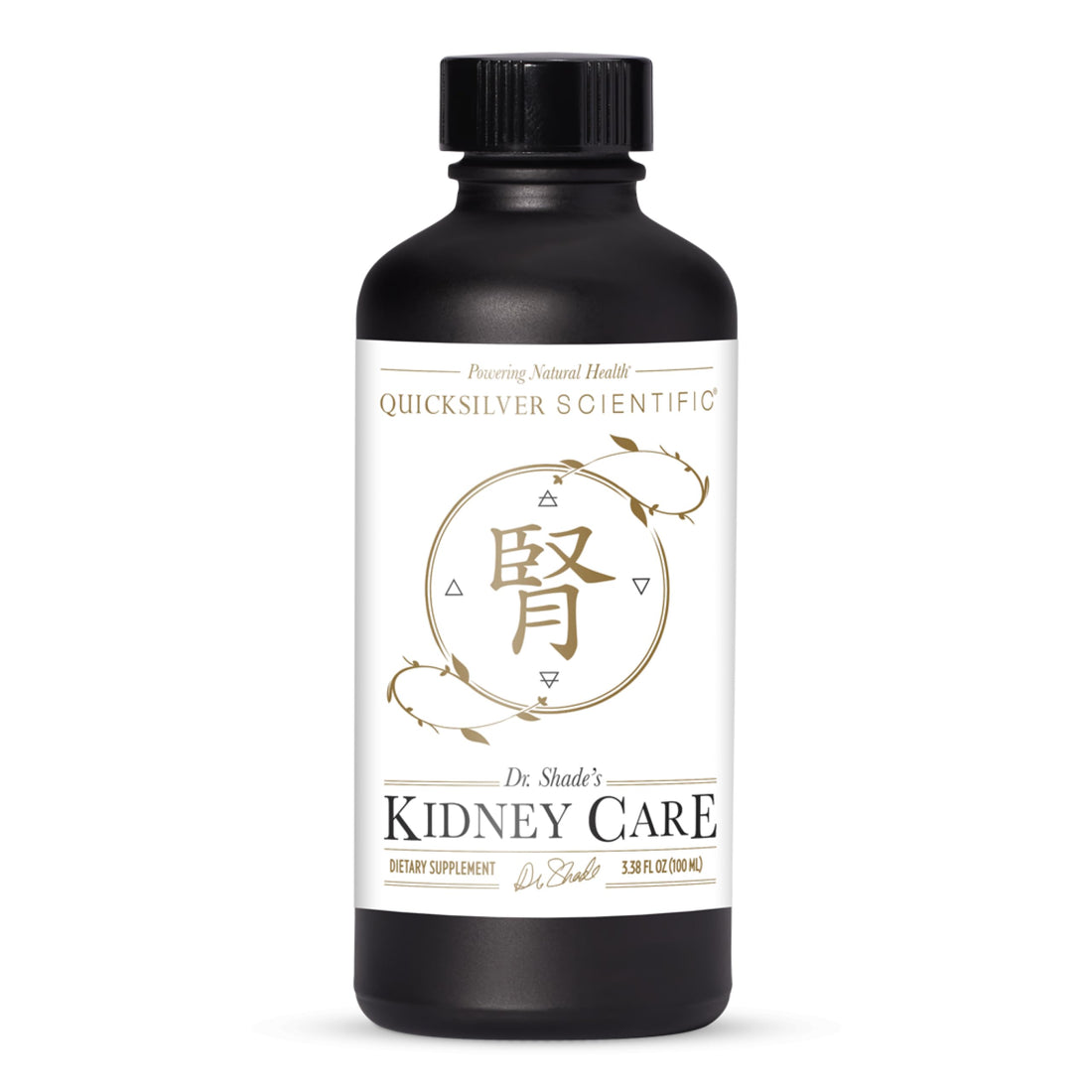 Quicksilver Scientific Kidney Care - Kidney Cleanse & Lymphatic Drainage Supplements - Astragaloside IV Extract, Zhu Ling, Goldenrod, Ferulic Acid, He Shou Wu & Dandelion Leaf (3.38oz / 100ml) Quicksilver Scientific uk supplements