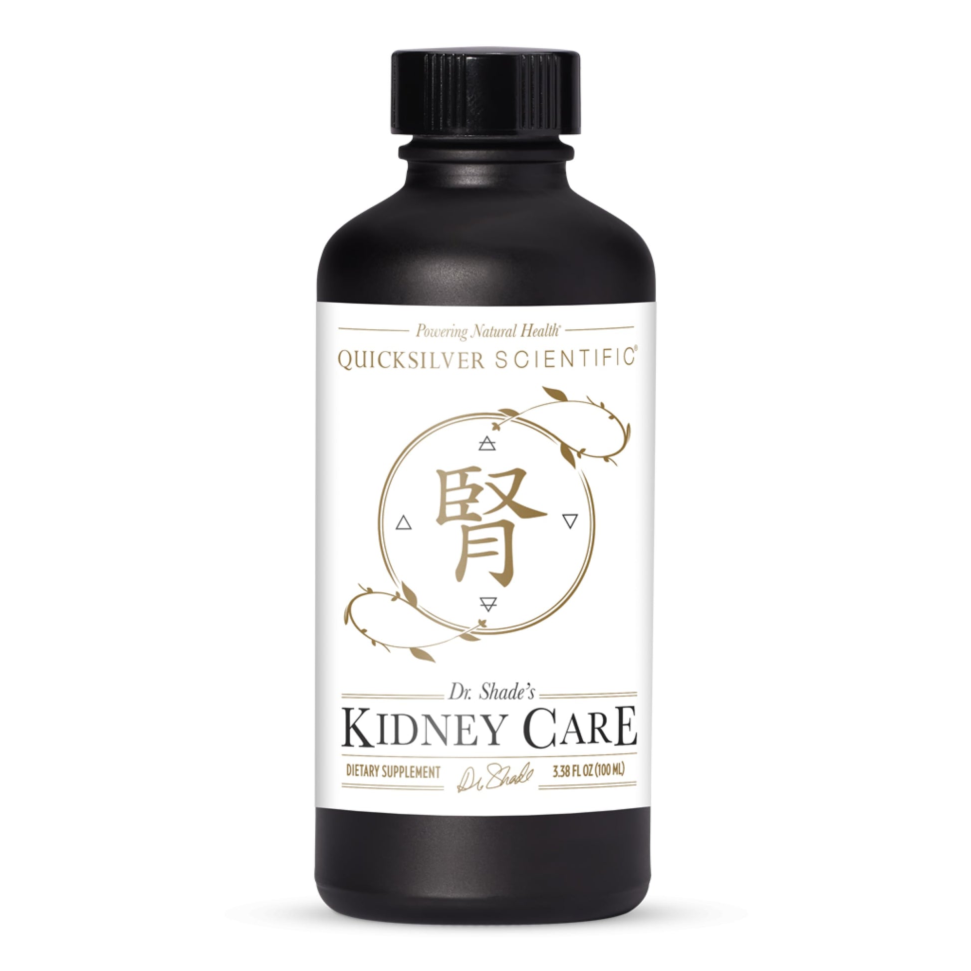 Quicksilver Scientific Kidney Care - Kidney Cleanse & Lymphatic Drainage Supplements - Astragaloside IV Extract, Zhu Ling, Goldenrod, Ferulic Acid, He Shou Wu & Dandelion Leaf (3.38oz / 100ml) Quicksilver Scientific uk supplements
