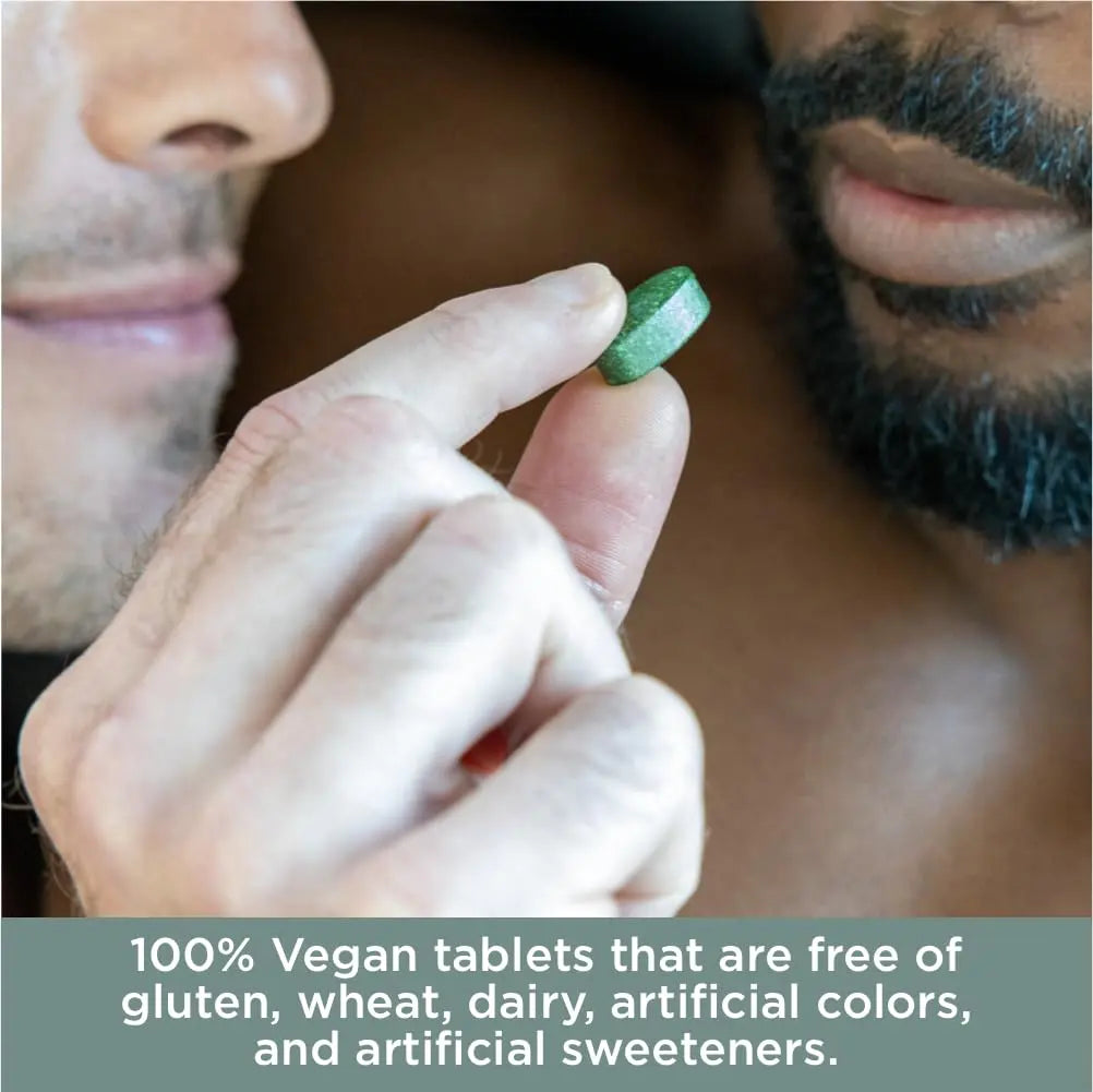 Pure for Men Multivitamin Supplement | Energy, Mood Support, Strong Bones, Antioxidants, Minerals | Vitamins A, B, C, D, Magnesium, Calcium | Pure for Men uk supplements