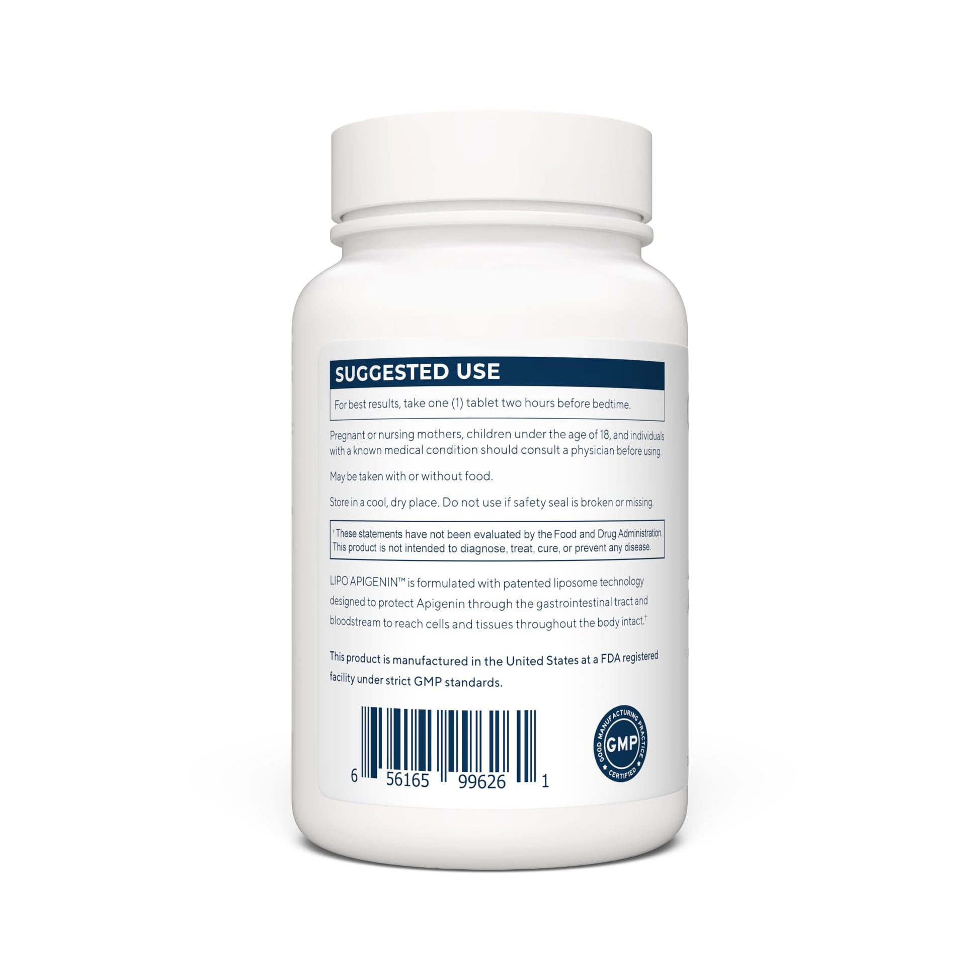 Renue By Science Apigenin | High Strength Liposomal Apigenin Supplement | 90 Apagenine Capsules - 75mg Apigenin per Serving | Non-GMO & Allergen Free | Made in The USA Third-Party Tested Renue By Science uk supplements