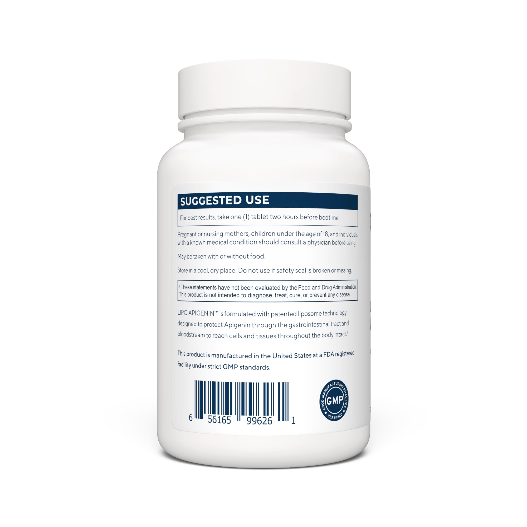 Renue By Science Apigenin | High Strength Liposomal Apigenin Supplement | 90 Apagenine Capsules - 75mg Apigenin per Serving | Non-GMO & Allergen Free | Made in The USA Third-Party Tested Renue By Science uk supplements