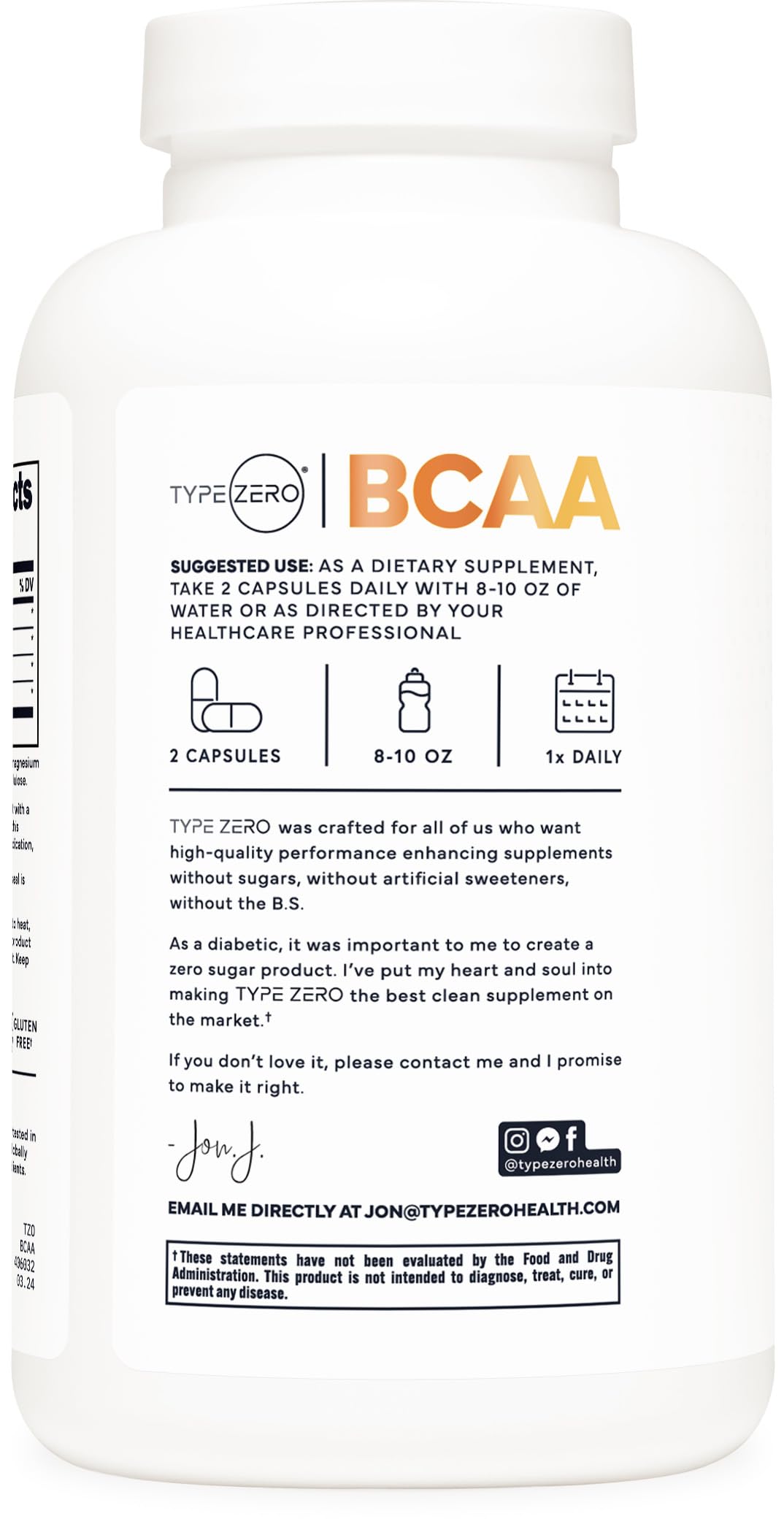 Type Zero BCAA 1000mg (180 Capsules, 90 Servings), Branched Chain Amino Acids (500mg of L-Leucine, 1000mg of L-Isoleucine and L-Valine) Type Zero uk supplements