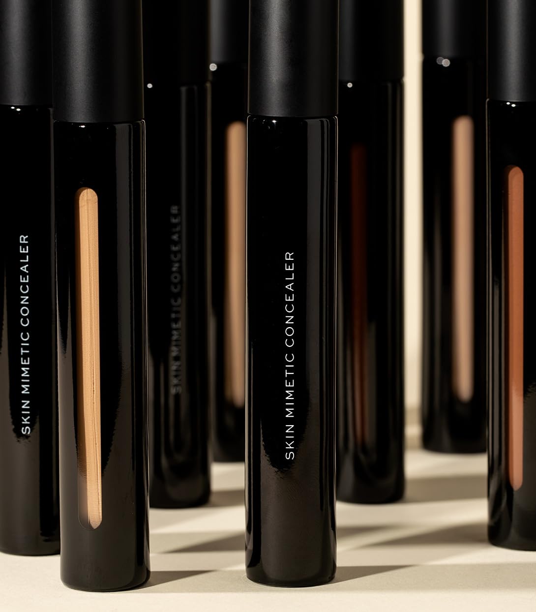 MAKE Beauty Skin Mimetic Concealer Buildable Medium Coverage Hydrating Concealer for Dark Circles Spot Concealing Brightening Crease-Free, Including Mature Skin. Radiant Finish. 08 Medium Tan Neutral MAKE uk supplements