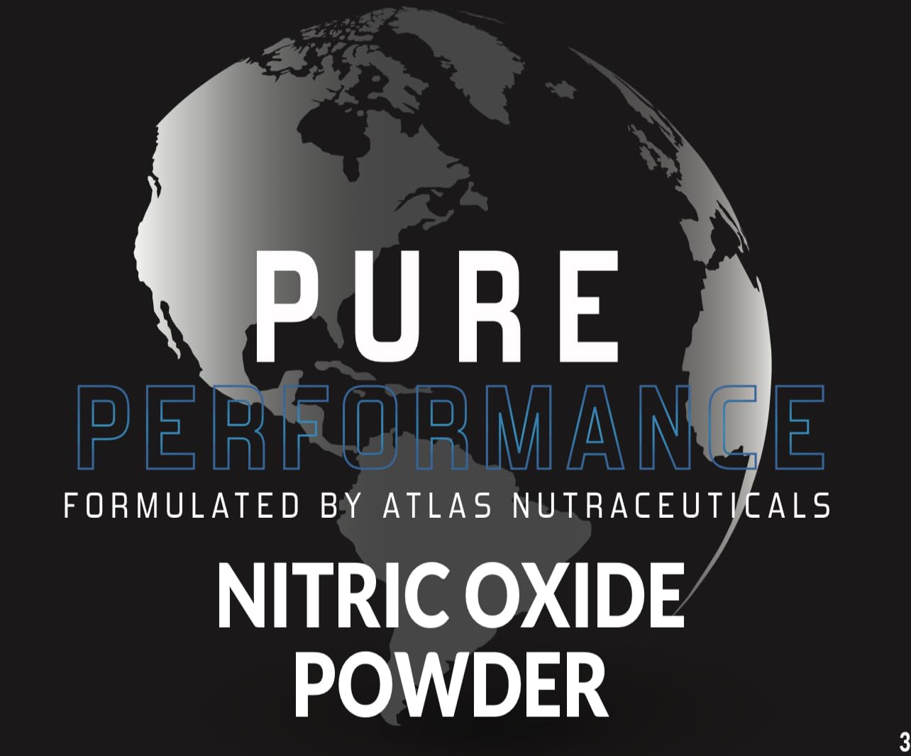 Atlas Nutraceuticals-Nitric Oxide Pump Powder-Non Stimulant Pre Workout 30 Servings Atlas Nutraceuticals uk supplements
