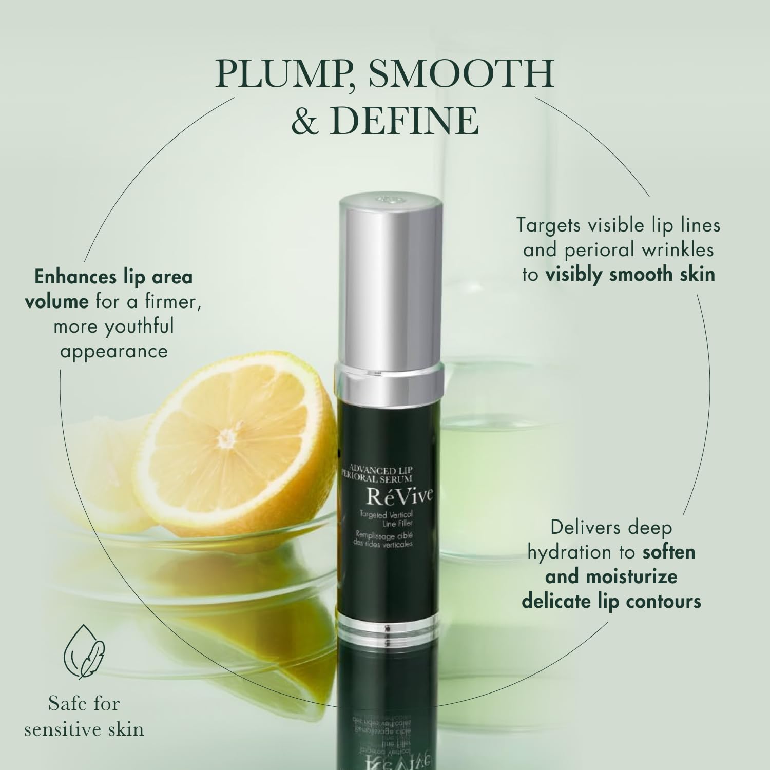 RéVive Advanced Perioral Lip Serum - Anti Aging Perioral Lip Treatment to Reduce Lip Area Lines & Wrinkles -Helps Restore Lip Contour & Visible Fullness(0.5 fl oz) RéVive uk supplements