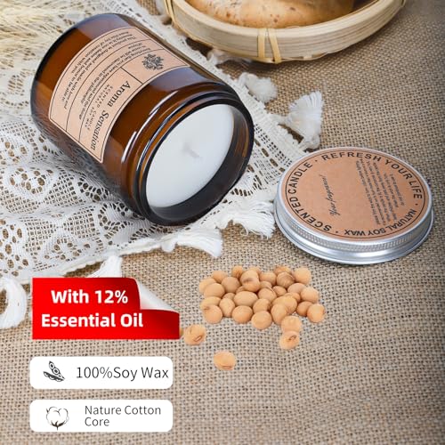 Scented Candles Gift,Aromatherapy Candles,Scented Candle Stress Relief and Relax for Home Bedroom Gift YNTCHENG uk supplements