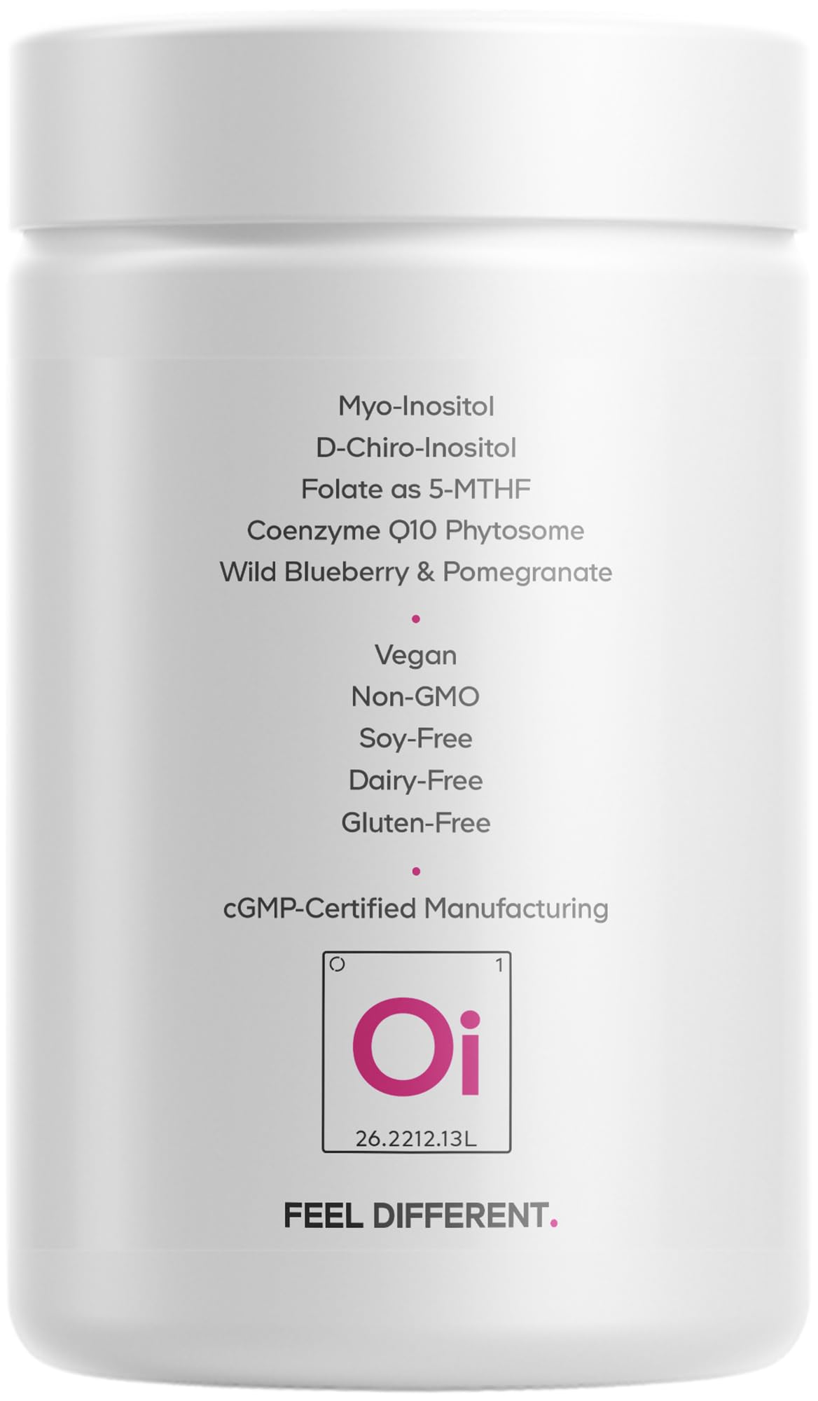 Codeage Liposomal Ovarian Inositol+ Supplement - Myo-Inositol & D-Chiro-Inositol 40:1 Blend, Folate 5-MTHF, CoQ10, Pomegranate & Wild Blueberry, Liposomal Delivery, Non-GMO, Gluten-Free - 120 Capsules Codeage uk supplements