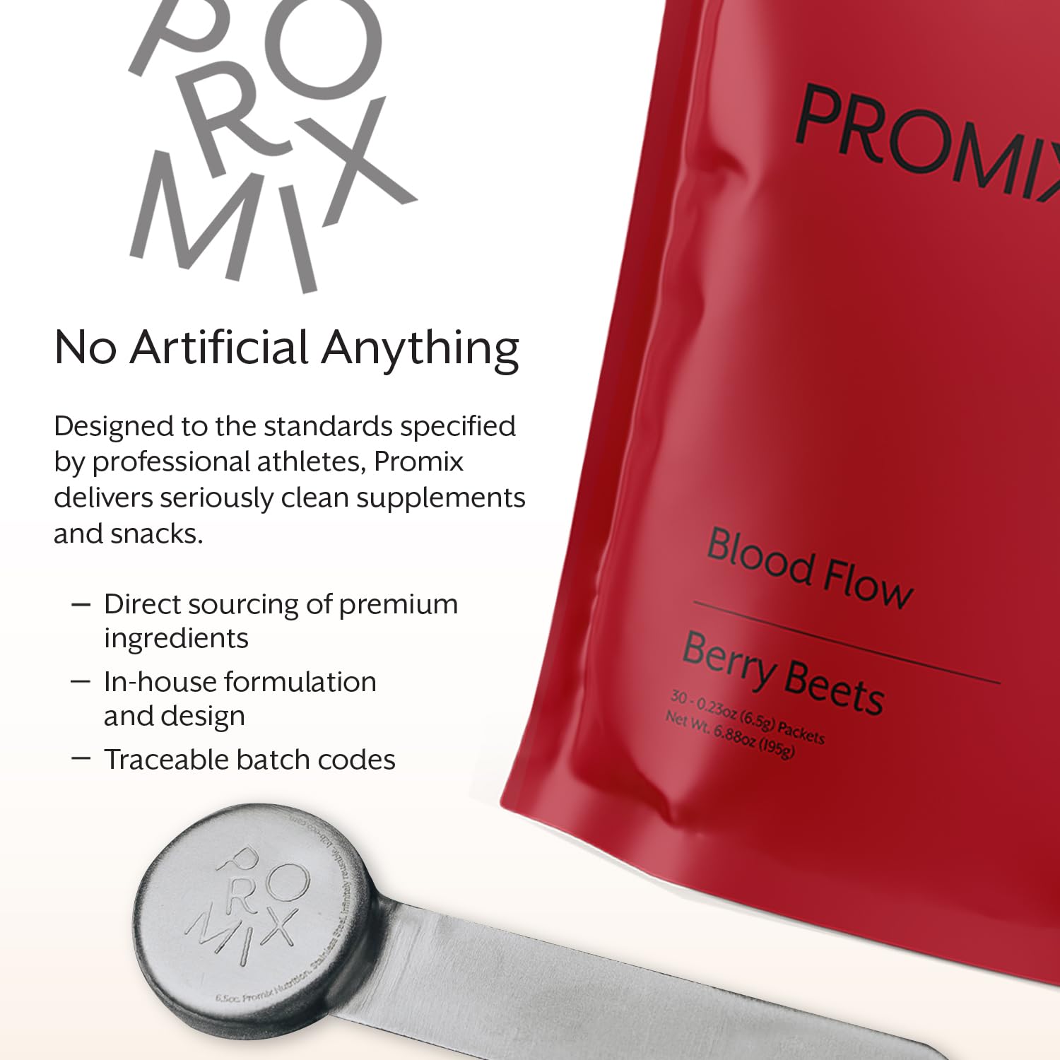 ProMix Nutrition Blood Flow - Nitric Oxide Supplement with Organic US Beet Root Powder - Cold Pressed, Low Temp Dehydration - 30 Servings ProMix Nutrition uk supplements