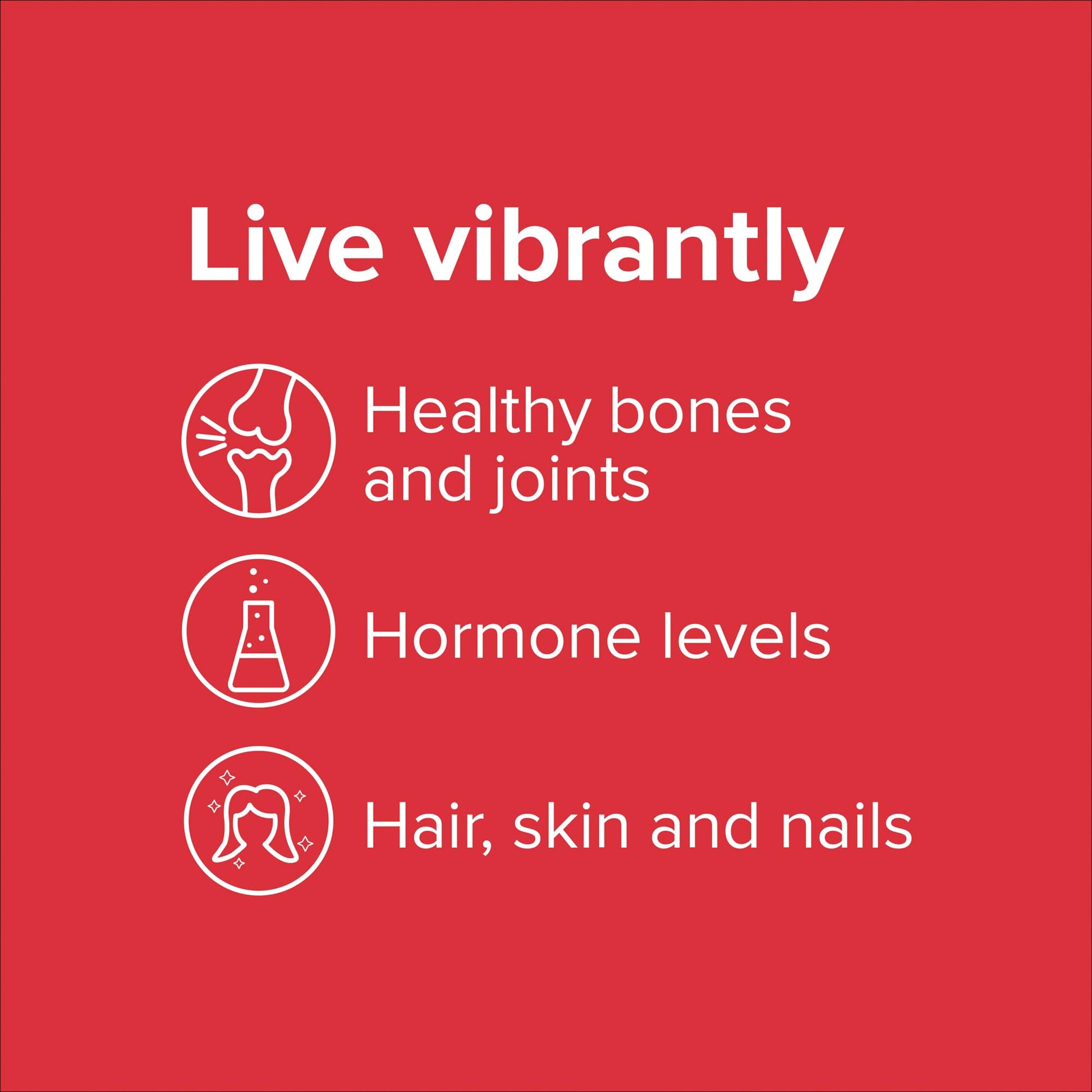 Vibrant Health - Super Natural Boron, Support for Healthy Joints, Hormone Levels, and Connective Tissue with Calcium Fructoborate and Broccoli Powder, Gluten Free, Vegetarian, Non-GMO, 60 Count Vibrant Health uk supplements