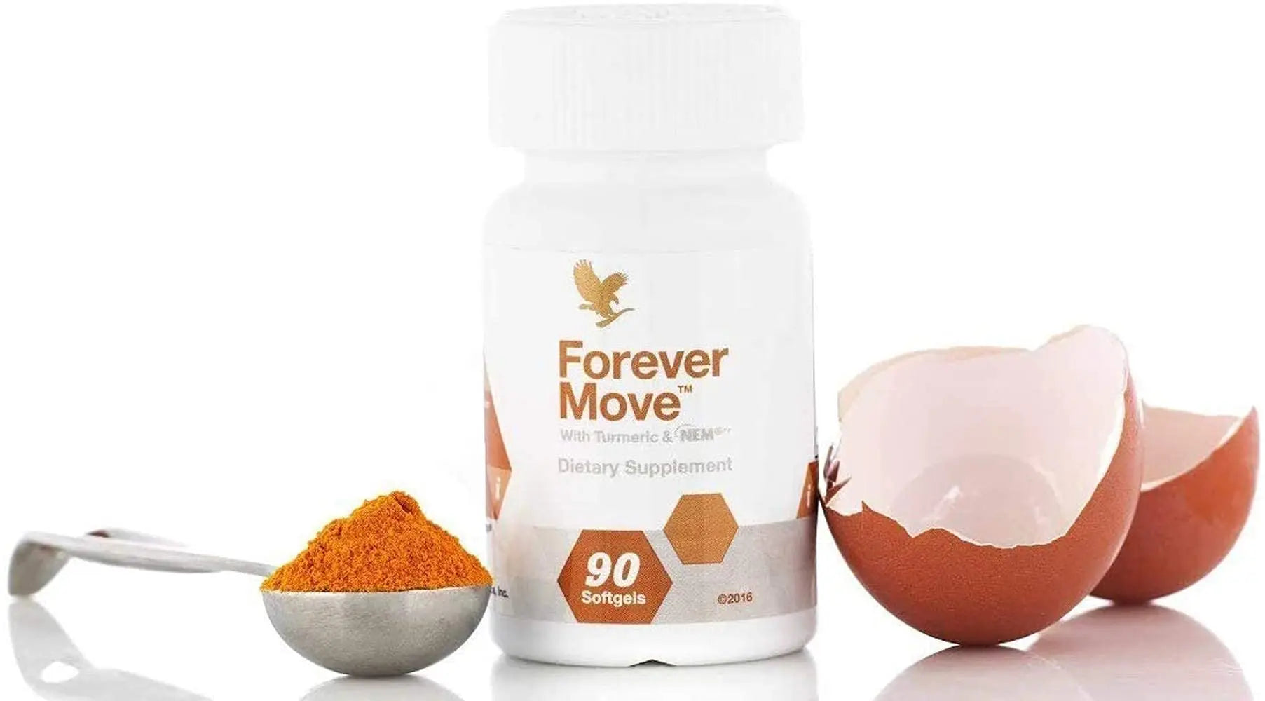 Forever Move - Advanced Joint & Muscle Supplement w/NEM, Supports Joint Comfort, Flexibility, and Fast Recovery, Gluten-Free - 90 Softgels Forever Living Products uk supplements