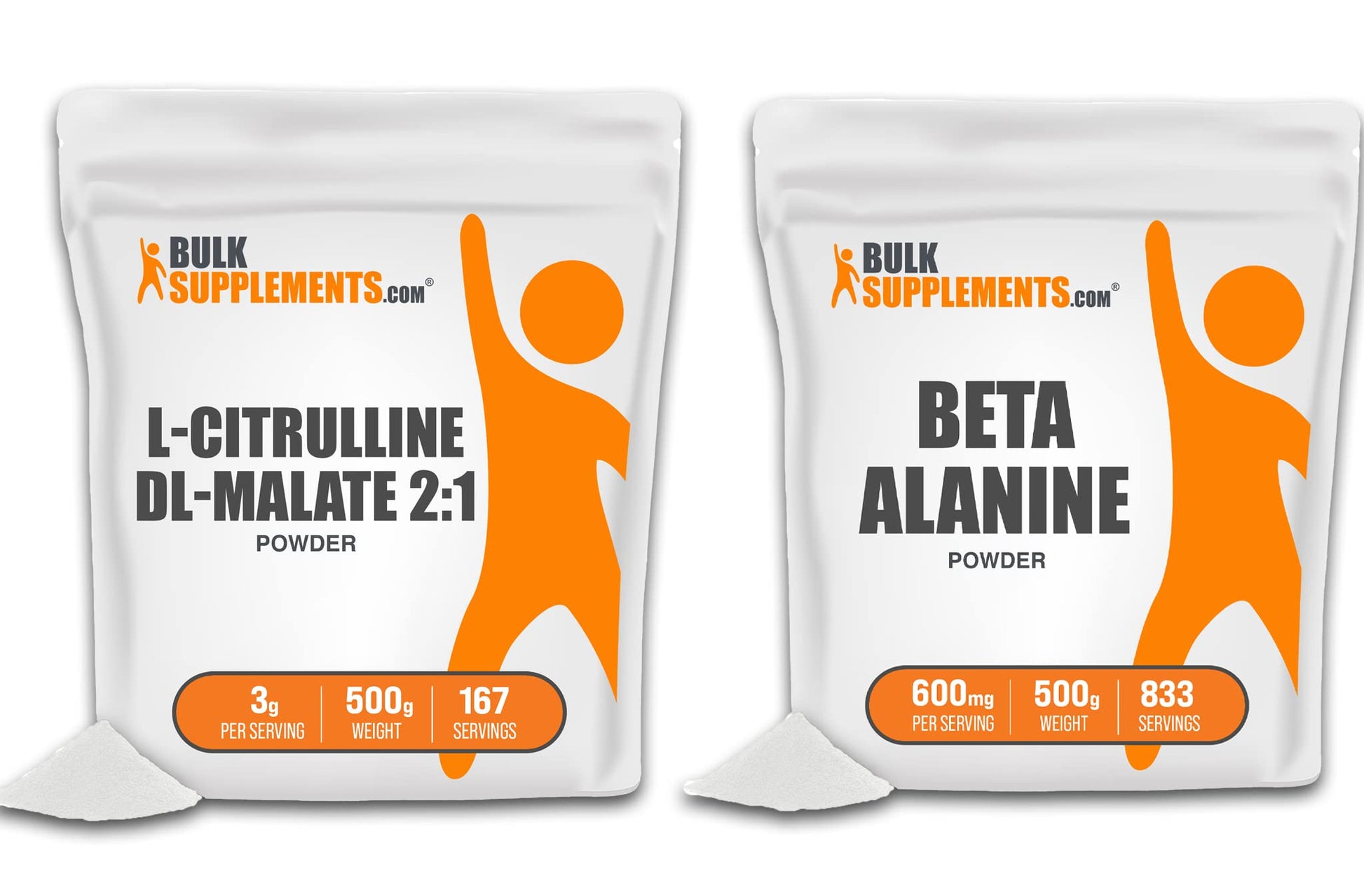 BULKSUPPLEMENTS.COM L-Citrulline DL-Malate 2:1 Powder 500g & Beta Alanine Powder BULKSUPPLEMENTS.COM uk supplements
