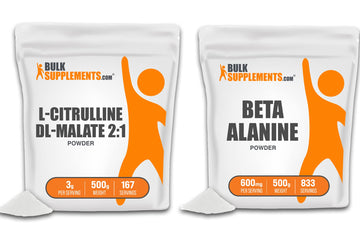 BULKSUPPLEMENTS.COM L-Citrulline DL-Malate 2:1 Powder 500g & Beta Alanine Powder BULKSUPPLEMENTS.COM uk supplements