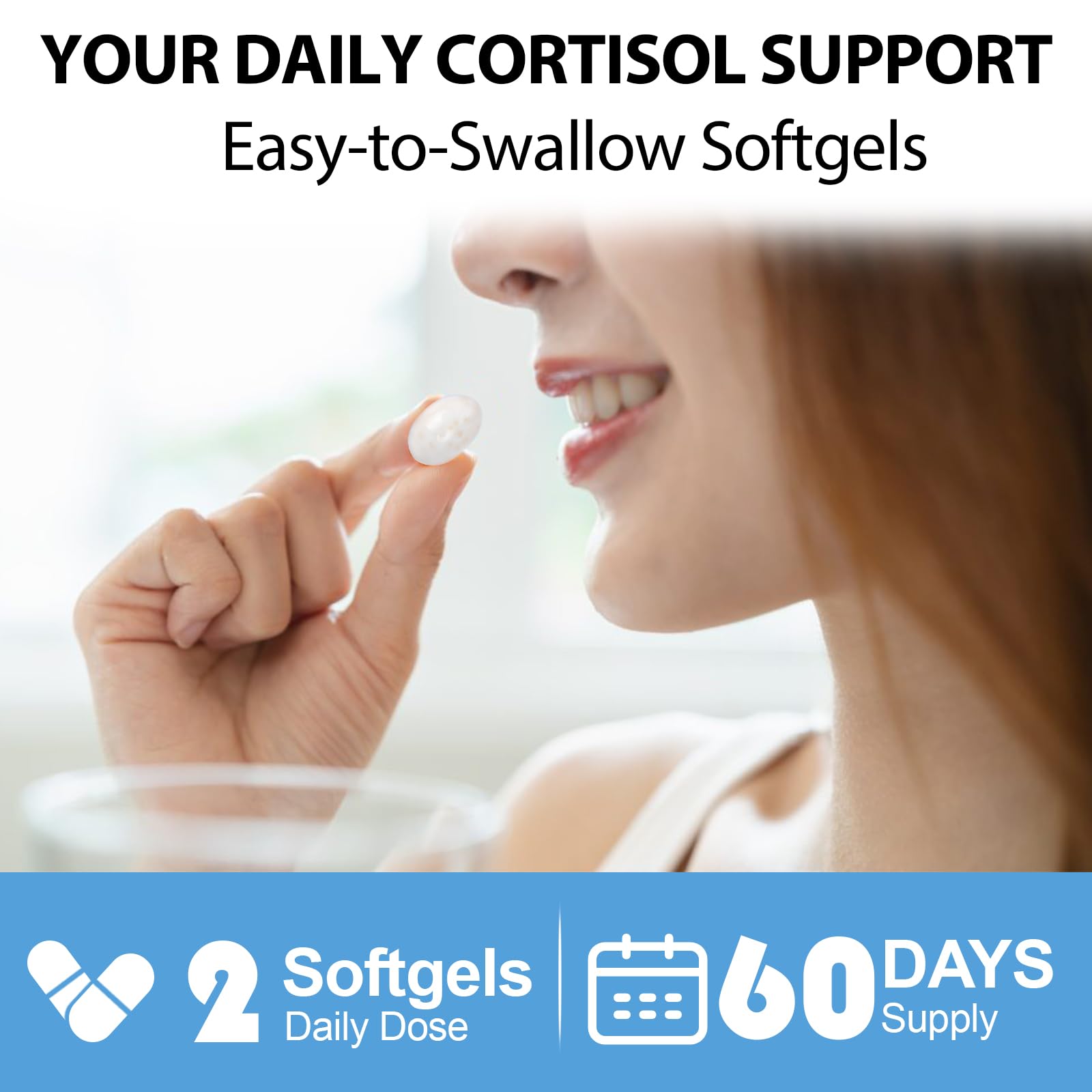 SCOLA Cortisol Supplement for Women and Men with Magnesium, Ashwagandha/L-Theanine, Cortisol Detox Manager, Cortisol Reducer Supports Relaxation & Calm, Mood, Sleep, 120 Count SCOLA uk supplements