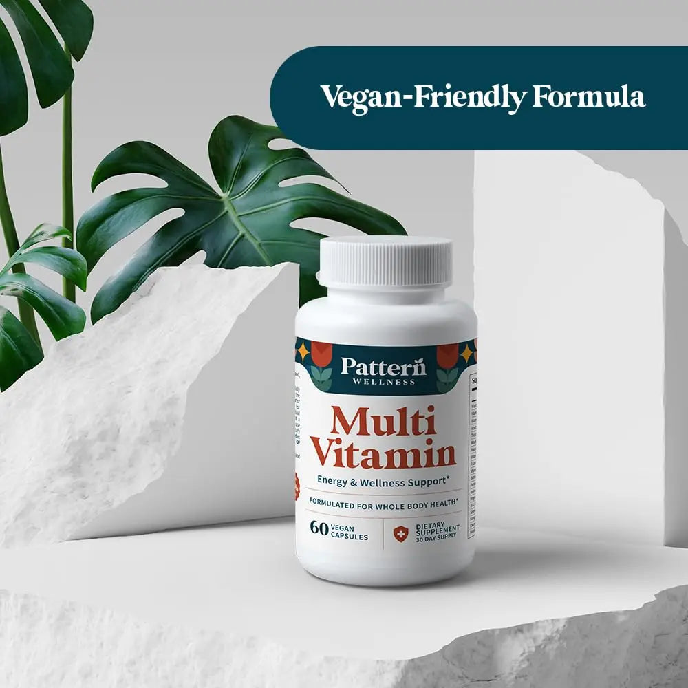Pattern Wellness Multivitamin for Men & Women – Vitamin A, B, C, D, E – Supports Energy & Wellness – Whole Body Health Pattern Wellness uk supplements