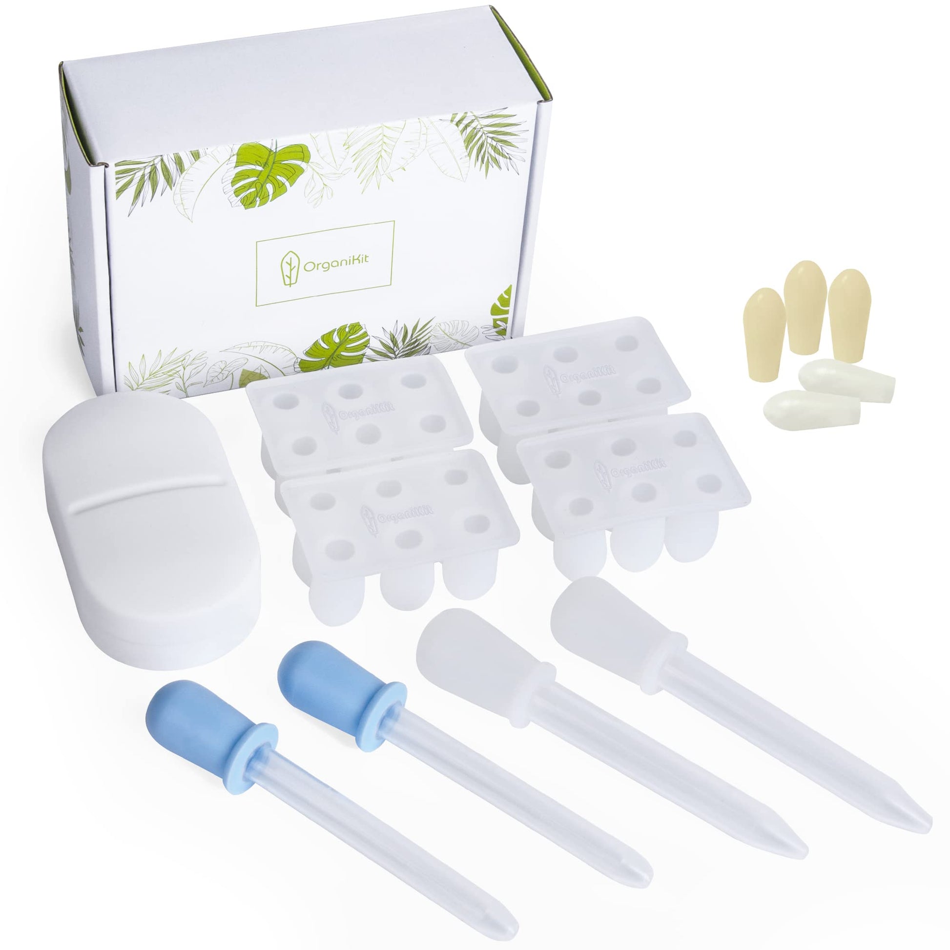 OrganiKit's Reusable Suppository Mold Kit - Eco-Friendly, 2ML, Silicone, Suppository Molds OrganiKit uk supplements