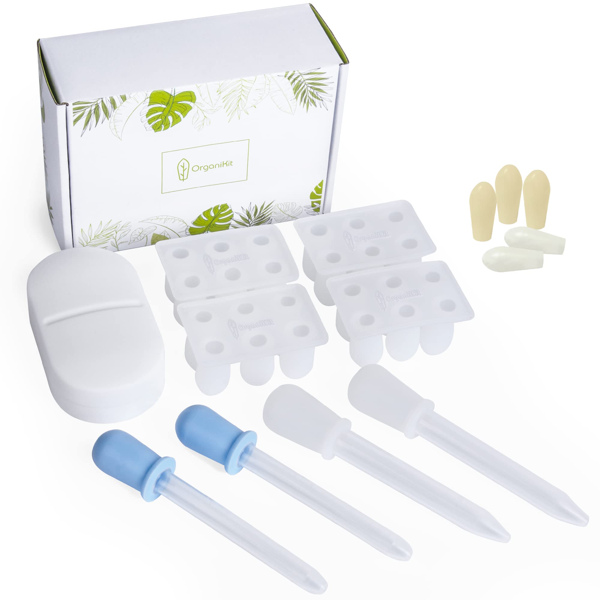 OrganiKit's Reusable Suppository Mold Kit - Eco-Friendly, 2ML, Silicone, Suppository Molds OrganiKit uk supplements