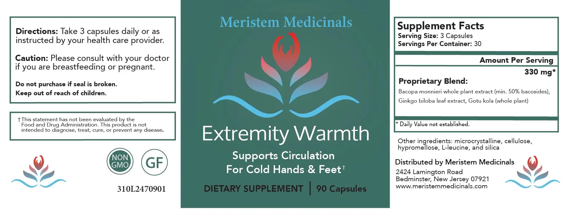 Extremity Warmth - for Cold Hands and Feet Generic uk supplements