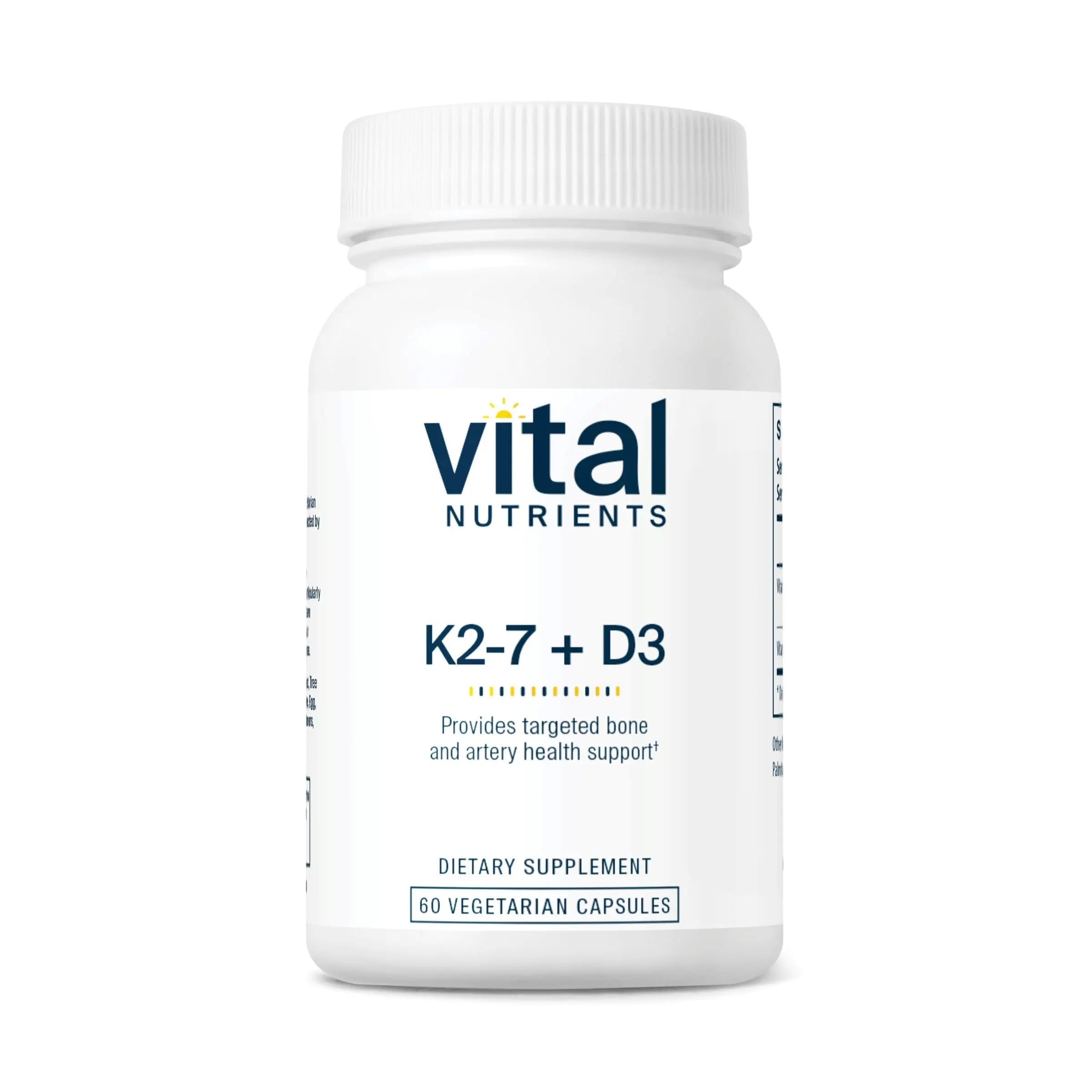 Vital Nutrients Vitamin D3 + K2-2000 IU - Vitamin D3 K2 Supplement - Vitamin D Complex for Healthy Calcium Levels Vital Nutrients uk supplements