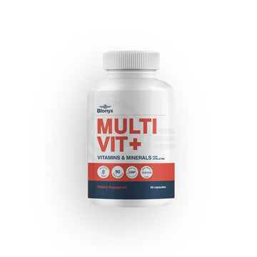 Blonyx Multivit+ Athlete's Multivitamin - Whole Food-Sourced Nutrients, Supports Performance & Muscle Health, 90 Day Supply Blonyx uk supplements