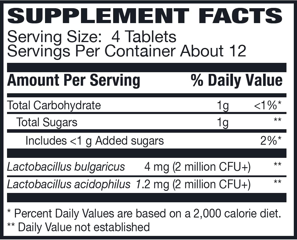 Rising Health - Floranex Tablets - Lactobacillus Probiotic Dietary Supplements - 50 Tablets Rising uk supplements