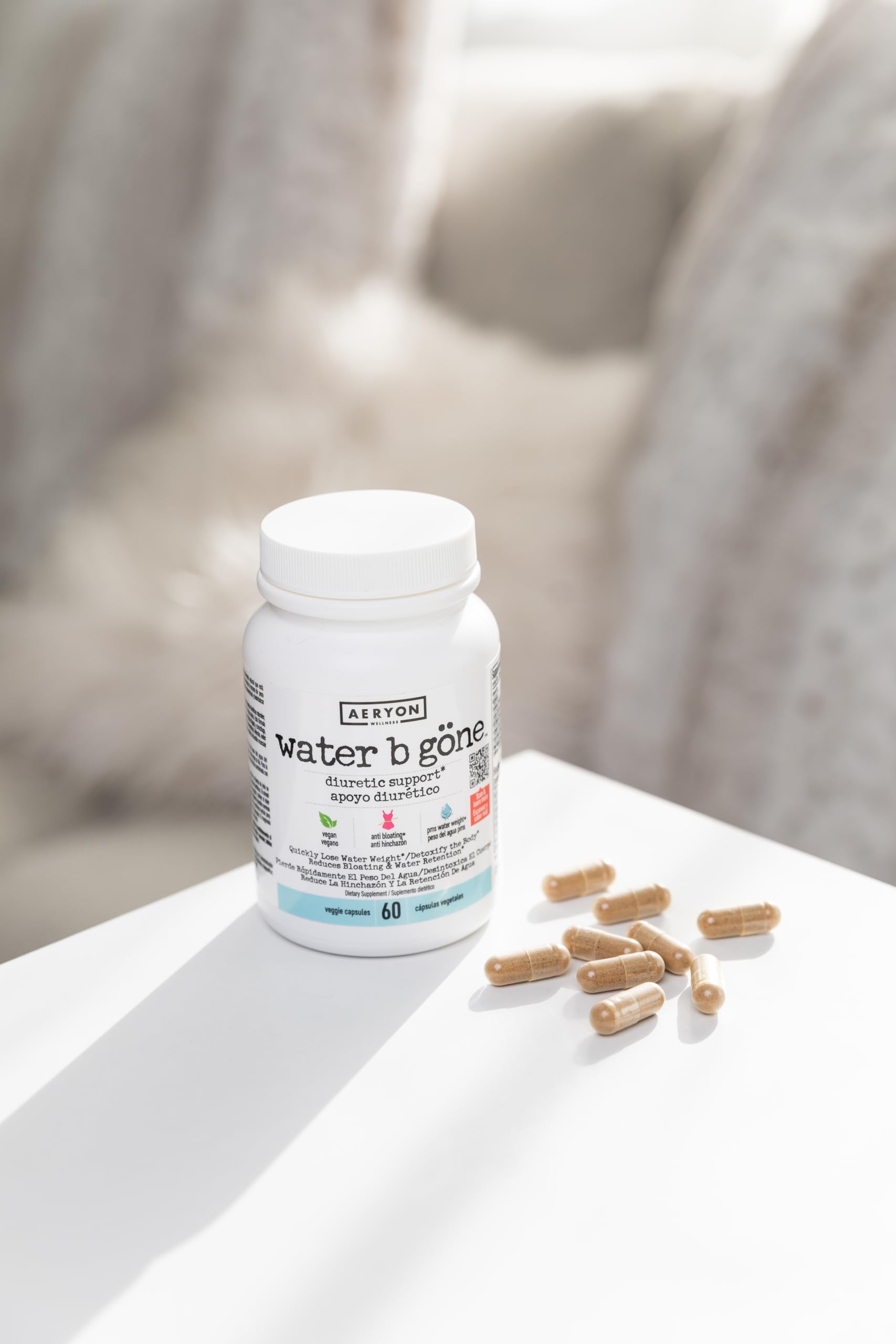 Water B Gone – Diuretic Pills for Women – Reduce Water Retention and Bloating – Find PMS Aeryon Ashlie Wellness uk supplements
