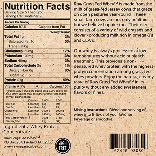 100% Raw Grass Fed Whey - Happy Healthy Cows, COLD PROCESSED Undenatured Raw Organic Whey uk supplements
