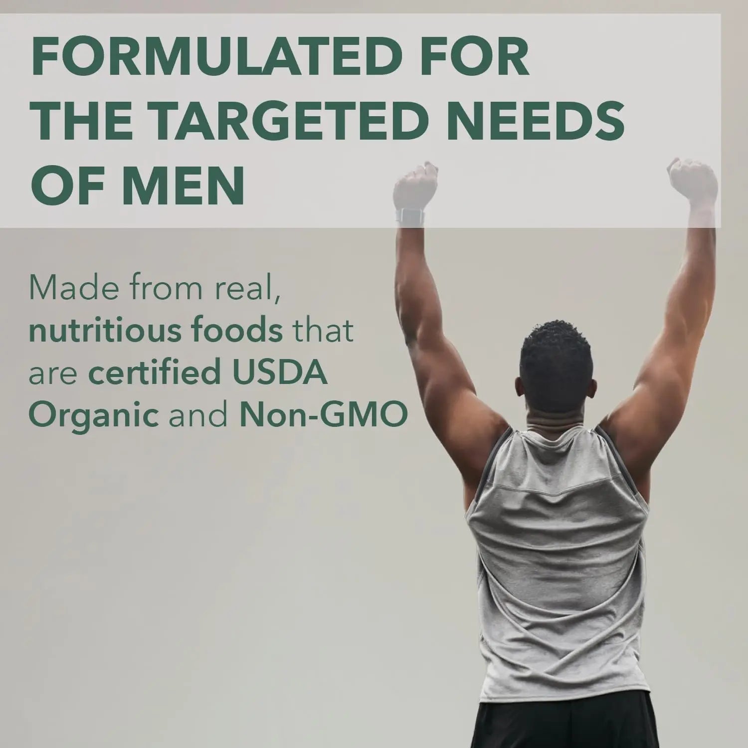 PlantFusion Organic Multivitamin for Men - One Daily Whole Food Blend Men's Multivitamin - Vegan, Non-GMO PlantFusion uk supplements